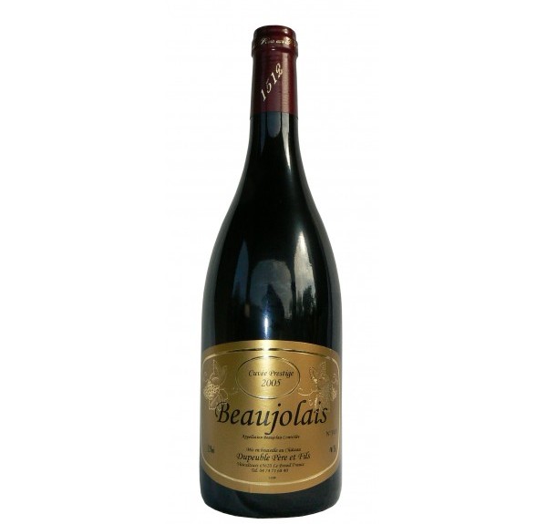 beaujolais rouge cuvée prestige